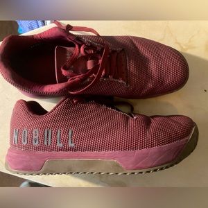 Nobull trainers.  Men’s size 8.5 / Women’s size 11.  Maroon